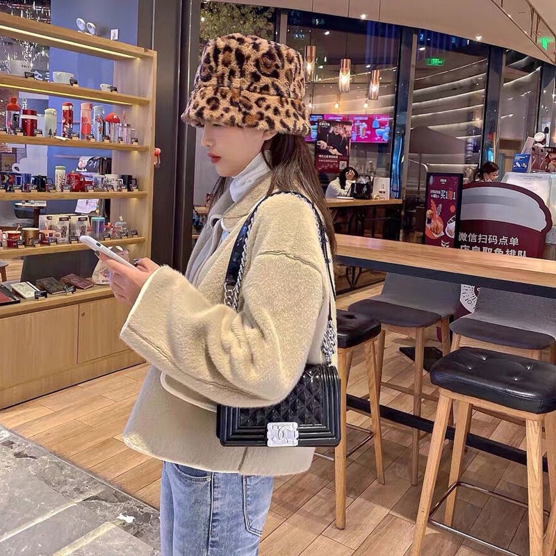 Áo Khoác Lông Ngắn Phong Cách Hong Kong Cổ Điển Dễ Phối Đồ Thời Trang Thu Đông Mới Dành Cho Nữ