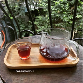 [Made in Italy]  Ly Espresso thủy tinh Bormioli Rocco - Rock Bar 70ml - 518000