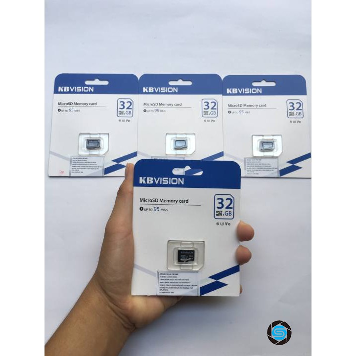 Thẻ nhớ KBVISION 32G tốc độ Ghi/Đọc cao 95mb/s Chuyên Dụng Cho Camera không dây - Camera IP wifi - Smartphone | BigBuy360 - bigbuy360.vn