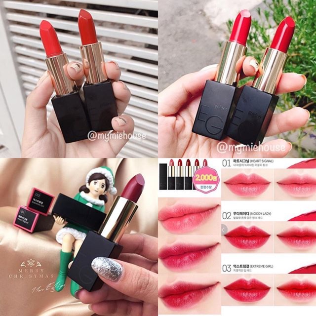 SON THỎI EGLIPS GOLDEN SHIMMER LIPSTICK