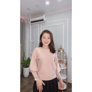 Áo len tay bom dài EvaLover nữ