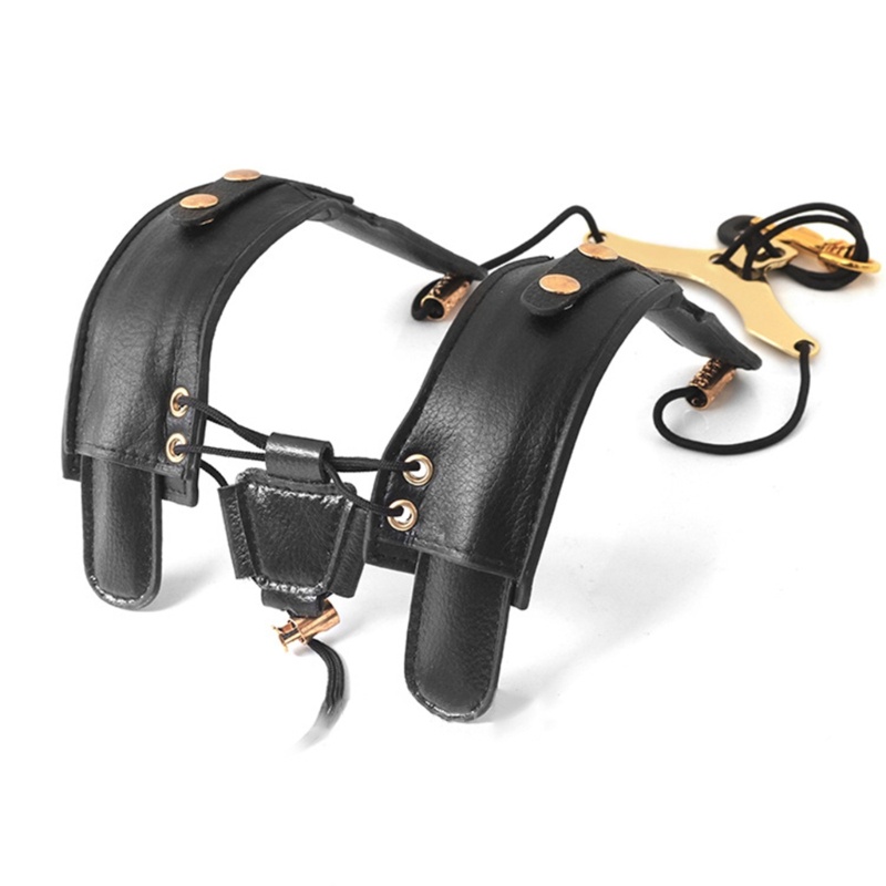 Đai Da Mềm Đeo Vai / Cổ Kèn Saxophone Chuyên Nghiệp Không Căng Thẳng Có Đệm Điều Chỉnh Được