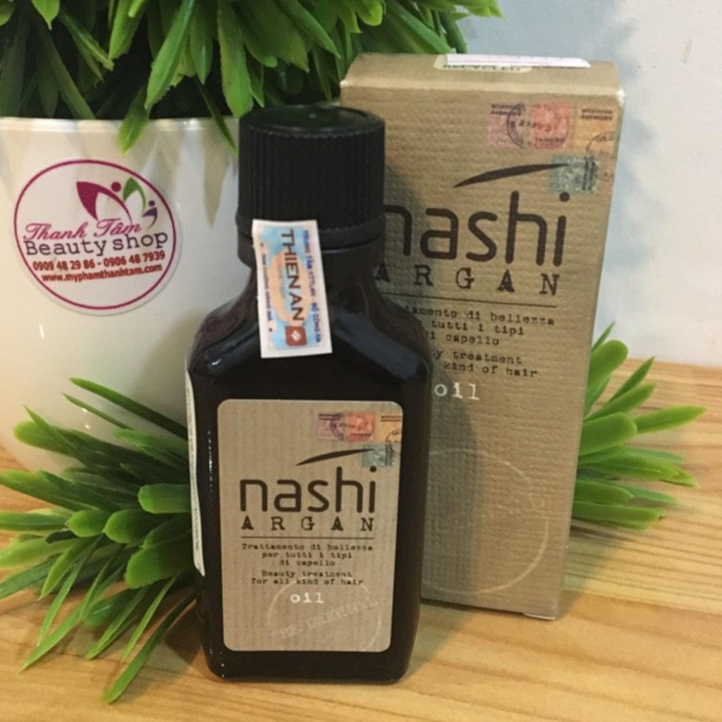 Tinh dầu phục hồi dưỡng bóng mềm tóc Nashi Argan Oil 30ml