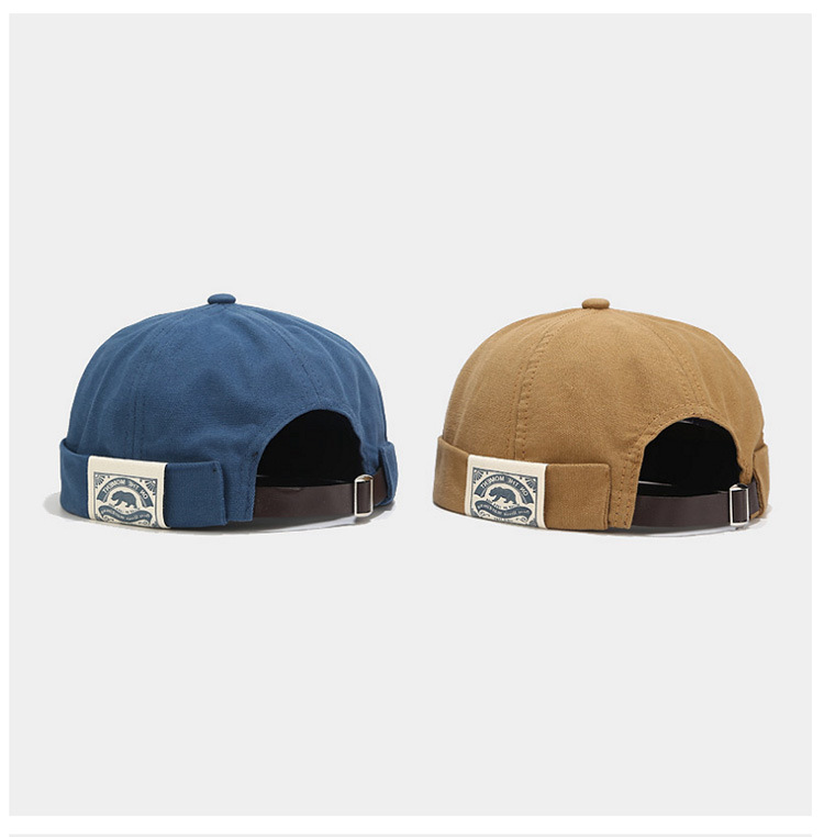 Nón Beanie LINJW Bằng Cotton Phong Cách Xuân Hè Đơn Giản Cho Cả Nam Và Nữ 2021
