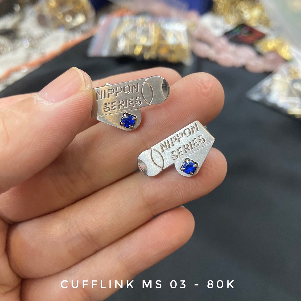 [Link C ]Khuy cài tay áo sơ mi - Cufflink - Phục kiện âu phục cho nam