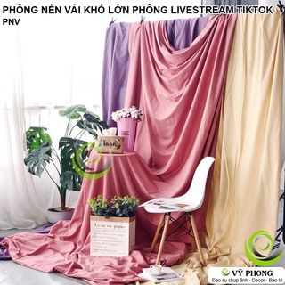 PHÔNG NỀN VẢI KHỔ LỚN CHỤP ẢNH TRANG TRÍ INS LOOKBOOK LIVESTREAM SET UP DECOR STREAM TIKTOK PNV