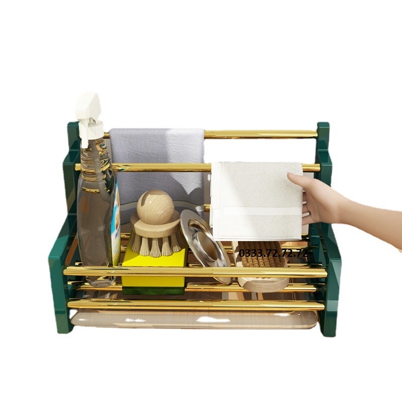Giá để giẻ rửa bát sạch sẽ tiện dụng