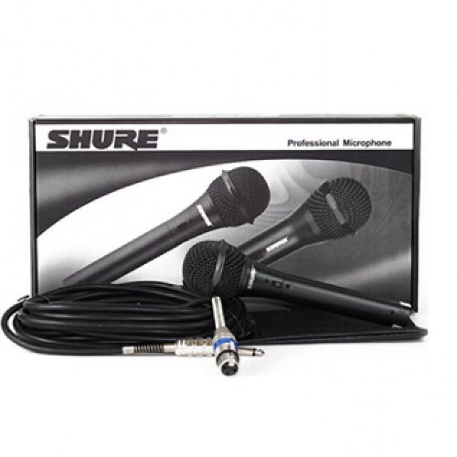 ❤️FreeShip❤️ MICRO KARAOKE SHURE CÓ DÂY HÀNG CHÍNH HÃNG