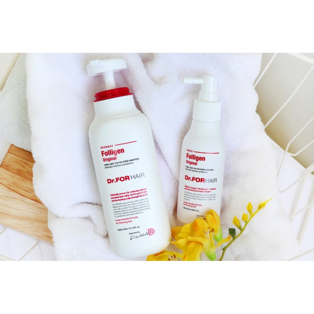 Xịt mọc tóc, tinh chất thảo dược dưỡng tóc Dr.FORHAIR Folligen Tonic 120ml | BigBuy360 - bigbuy360.vn