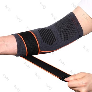 Băng khủy tay 22.5cm, chất liệu co giãn có đai quấn điều chỉnh cao cấp - POKI