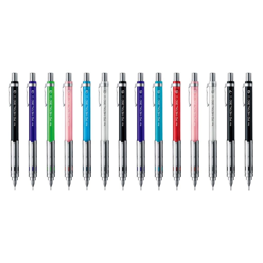 Bút Chì Bấm Cơ Khí Pentel PG Metal 350