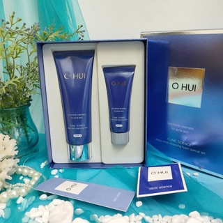Sét sữa rửa mặt mụn ohui – clinic science deep medi-cleansing foam