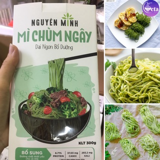 Bún chùm ngây Nguyên Minh 300gr/Hộp - eatclean, giảm cân, bún rau củ cho bé ăn dặm