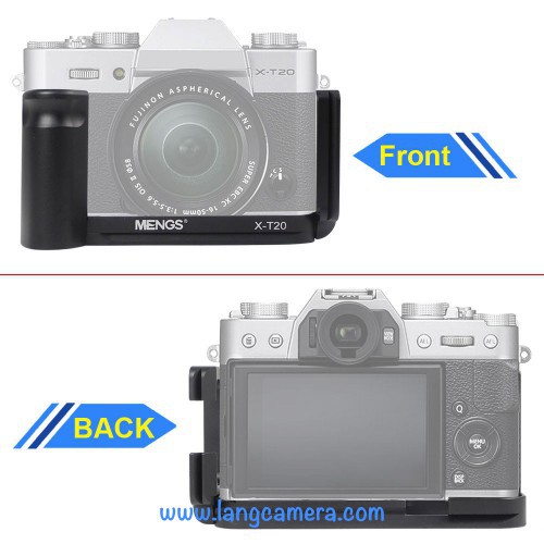 L-Plate Fujifilm XT10, XT20, XT30 - Mengs