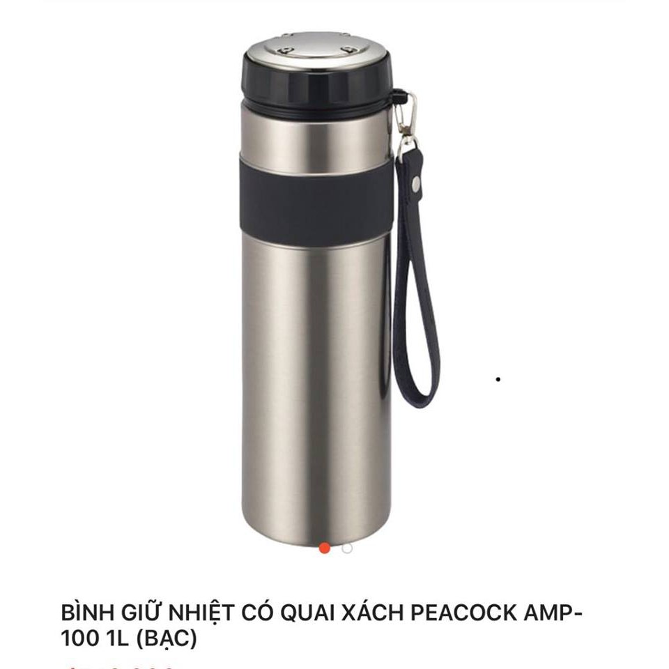 Phích - Bình giữ nhiệt Peacock  AMP-100 - 1L