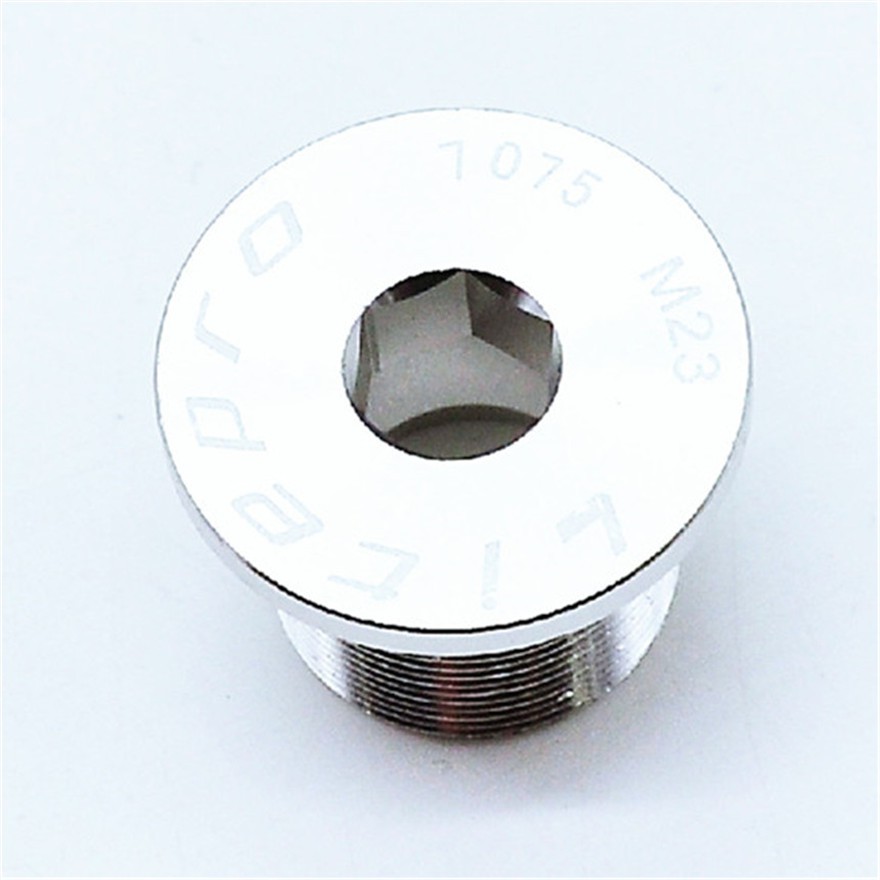 Ốc Vít Ống Pô Trước 28.6MM M23 / M24 Bằng Nhôm Chuyên Dụng Cho Xe Đạp Fnhon Dahon Langtu