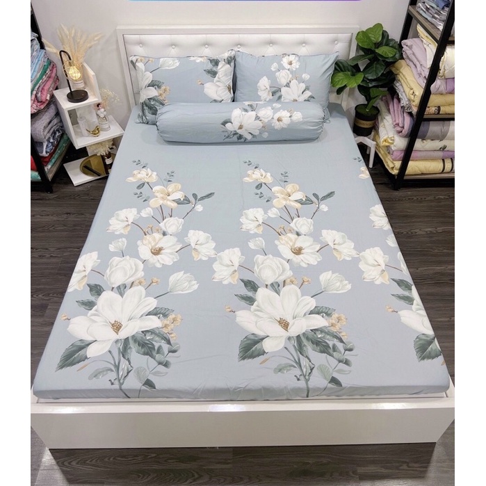 Drap tencel 30 mẫu bộ ga chính hãng ( may đẹp) ÔM DÂY KHOÁ nệm 5-27cmo | BigBuy360 - bigbuy360.vn