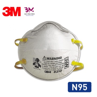 Khẩu trang n95 3m™ 8210 hộp 20 cái