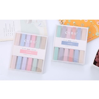 Có sẵn ảnh thử màu - set dạ quang morandi color 6 cây