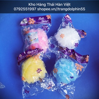 Bông tắm tròn Sài Gòn