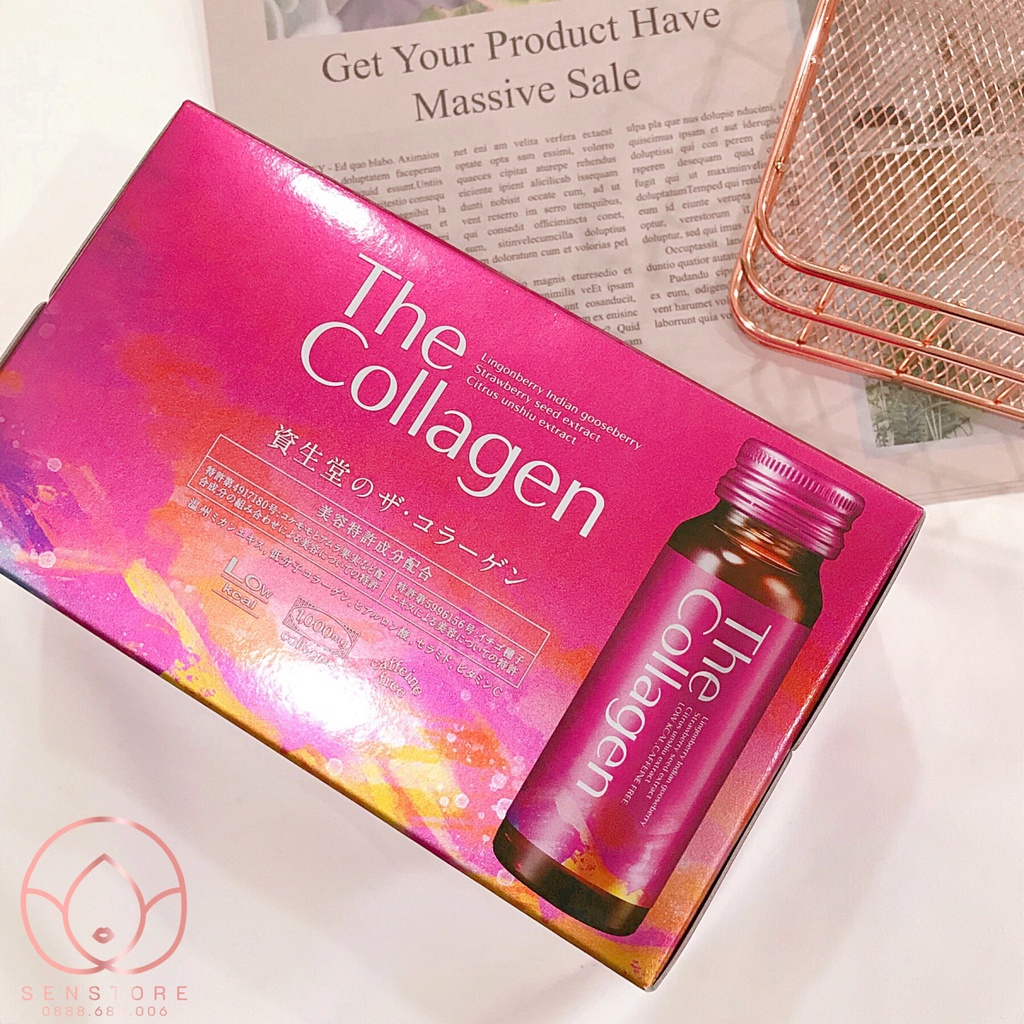 Nước uống đẹp da Shiseido The Collagen