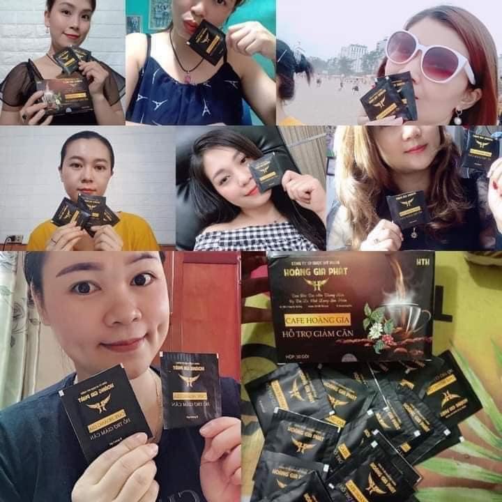 Cafe Giảm Cân Hoàng Gia Phát (chính hãng) hộp 30 gói