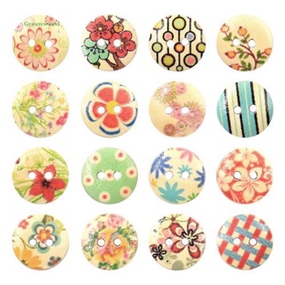 Set 10 chiếc cúc áo xinh trang trí đồ handmade