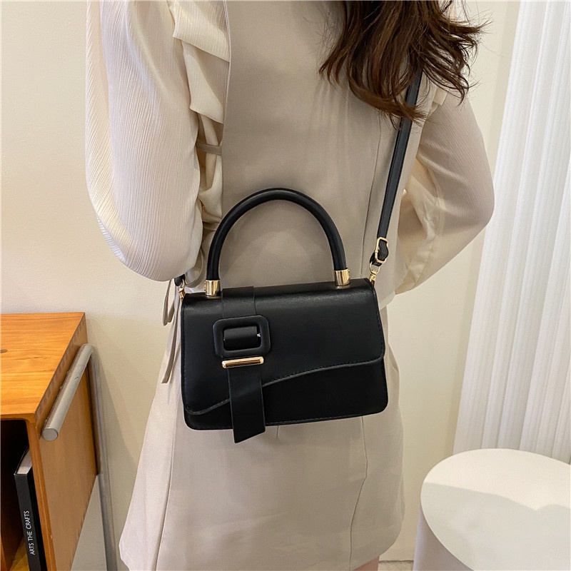 Túi Đeo Chéo Hình Vuông Nhỏ Đơn Giản Thời Trang Hàn Quốc Mới Dành Cho Nữ 2022