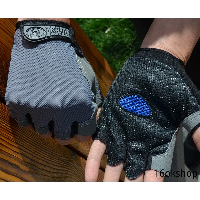 Găng tay thiết kế hở ngón thời trang tiện lợi dành cho lái xe mô tô