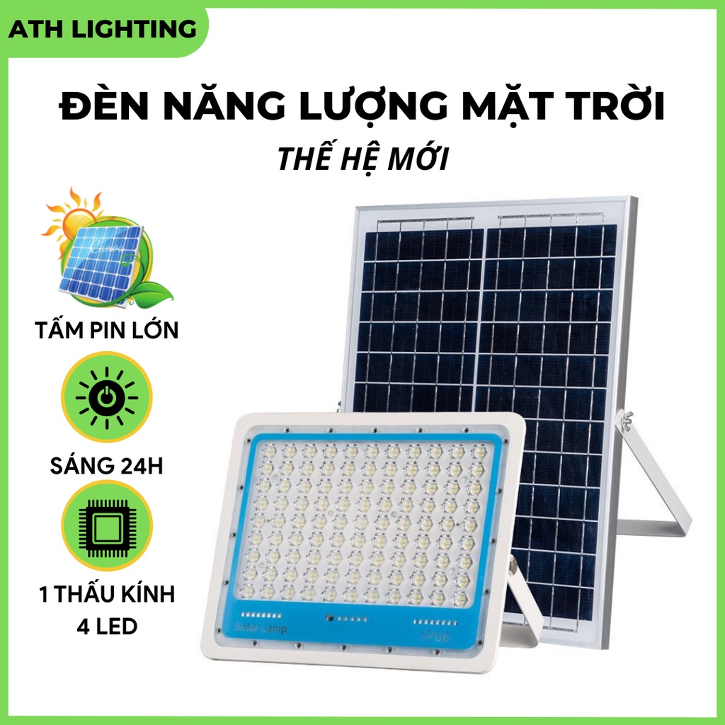 Đèn năng lượng mặt trời chống loá có điều khiển