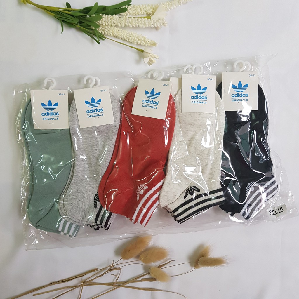 TẤT CỔ NGẮN ADIDAS COTTON MỀM MỊN
