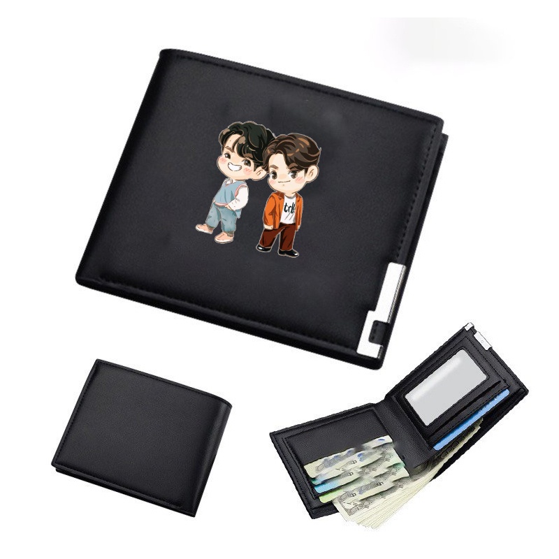Ví da cầm tay nam nữ IN HÌNH BRIGHTWIN 2gether BL Thái Lan anime chibi xinh xắn thời trang