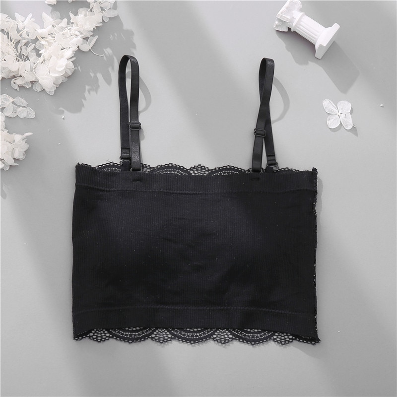 Cute Byte Áo Lót Ống Không Dây Phối Ren Quyến Rũ Dành Cho Nữ