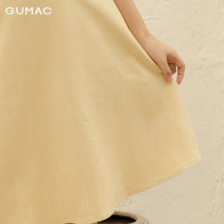 Đầm cổ tròn đính nơ DA1093 GUMAC