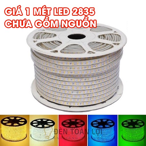 LED Dây: 1 Mét LED 2835 giá rẻ (chưa có nguồn)