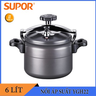 Nồi áp suất cơ Supor YGH22 6.0 lít - Nồi hầm nhôm Supor 6L