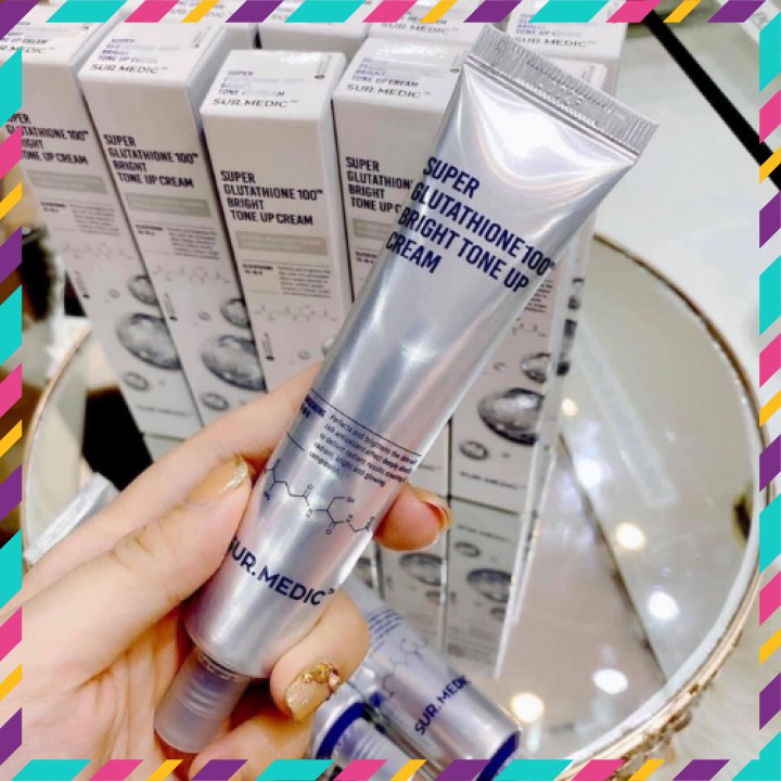 Kem Dưỡng Da Siêu Trắng SUR MEDIC Glutathione 100TM Bright Tone Up Cream - 40ml [ Auth Hàn Quốc ] | BigBuy360 - bigbuy360.vn