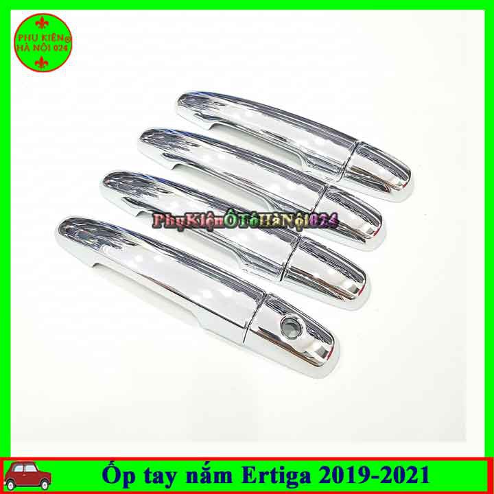 Bộ 4 Ốp Tay Nắm Cửa Mạ Crom Ô Tô Ertiga 2019-2021