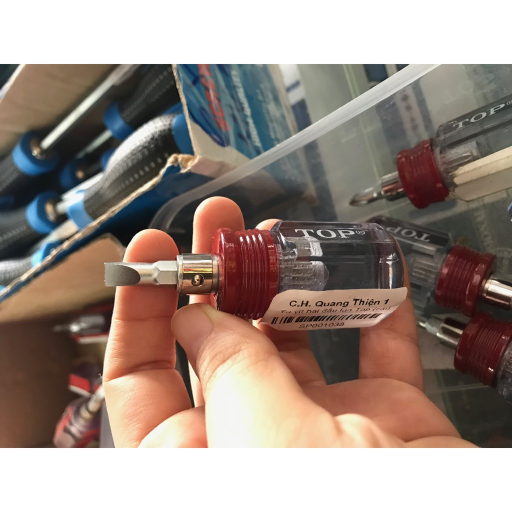 Tua vít 2 đầu lùn TOP 6x55