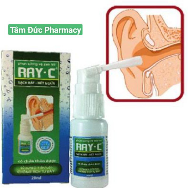 RAY _C vệ sinh tai