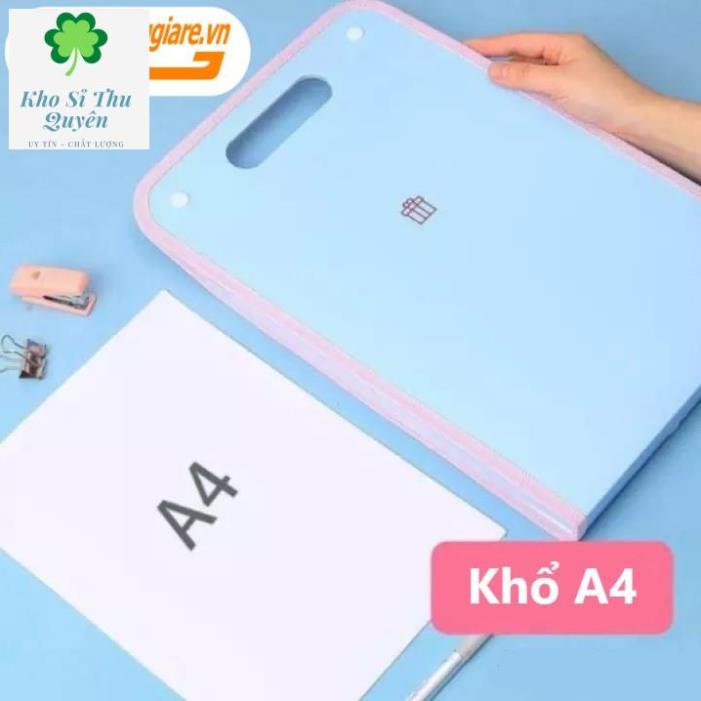 TÚI ĐỰNG HỒ SƠ tài liệu 13 ngăn ( Khổ A4 ) dùng đa năng và tiện lợi dùng cho bé đi học quai sách dễ dàng - giadunggiarre | BigBuy360 - bigbuy360.vn