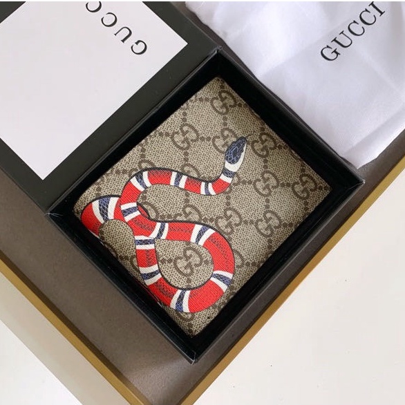 Ví Gucci Chính Hãng 100% Dùng Làm Đạo Cụ Chụp Ảnh 451268 Ví Nam Gucci Có Hộp Sẵn Hàng