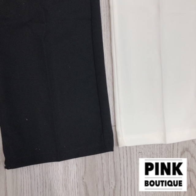 Quần Xuông Dài Nữ Ống Rộng Lưng Cao Pink Boutique