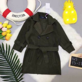 Áo dạ bé trai phong cách sành điệu