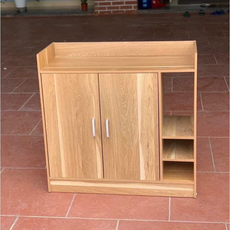 Tủ đựng giầy dép gỗ 2 cánh quá đẹp mê ly