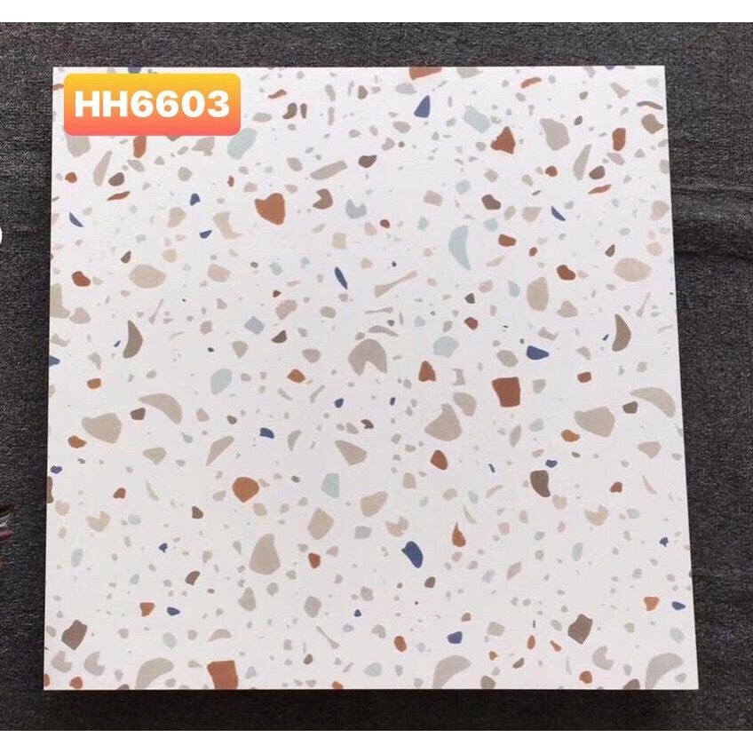 Gạch terrazzo kích thước 60x60 ốp tường lát sàn nhà bếp, nhà tắm, ốp trang trí nội ngoại thất, độc đ
