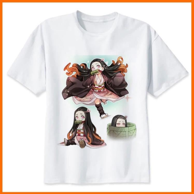 Vải Cotton Siêu Xịn (3 HÌNH) ÁO THUN ANIME NEZUKO NAM NỮ VHL Store