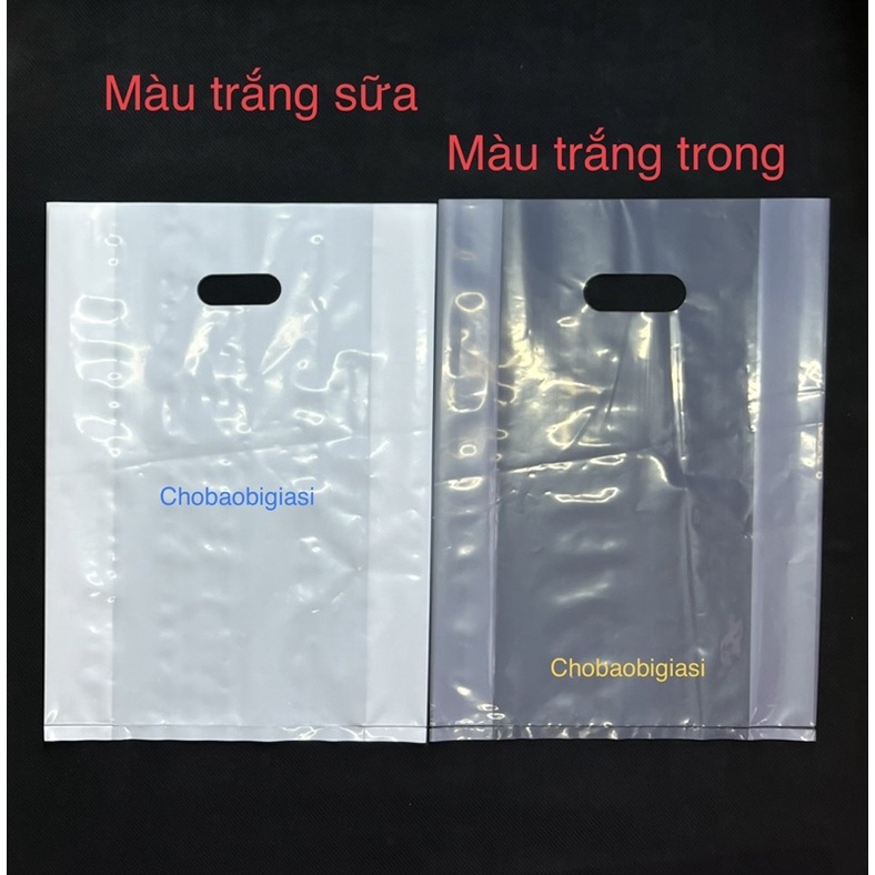 {Giá sỉ 10kg/size} Túi PE xoài màu bóng dẻo dai đủ màu (T-S-Đ-X-N-C) - đủ size, hàng chất lượng loại 1 (SP y hình)
