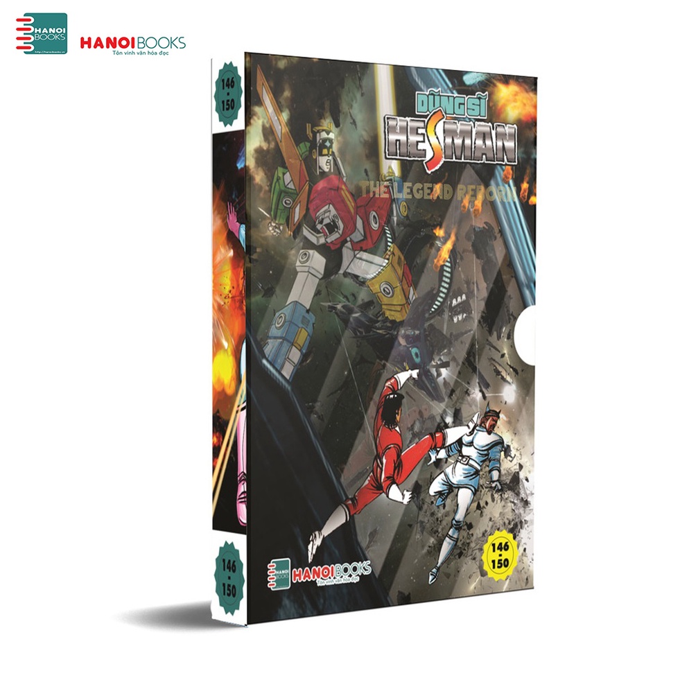 Sách - Boxset 30 : 5 Tập Dũng Sĩ HesMan