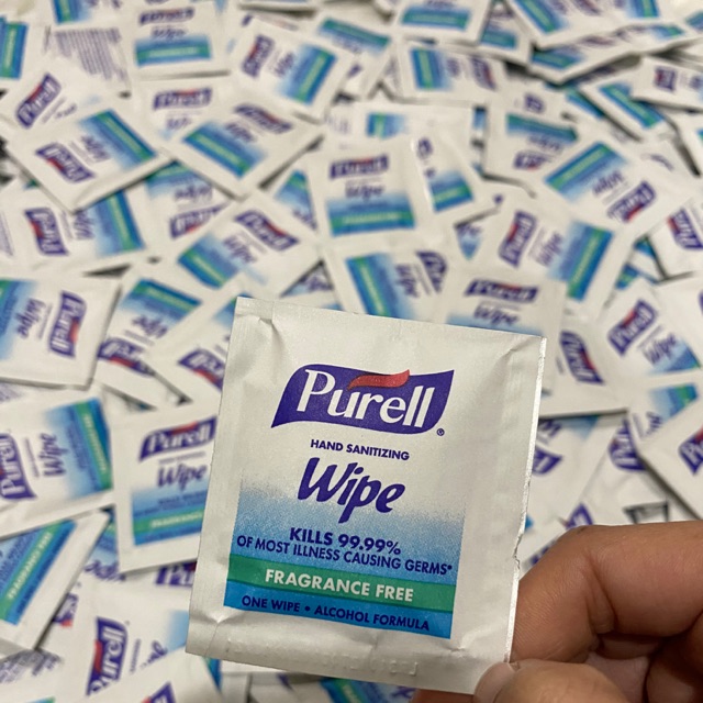Khăn ướt diệt khuẩn Purell 99,9%